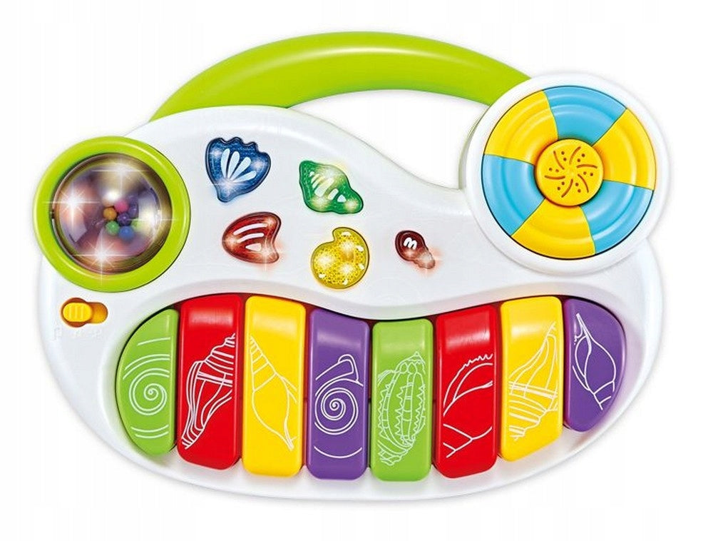 PIANO MUSIC EDUCATIONAL INTERACTIVE SOUND LIGHT LEARNING ORGAN Kid's age 18＋ months