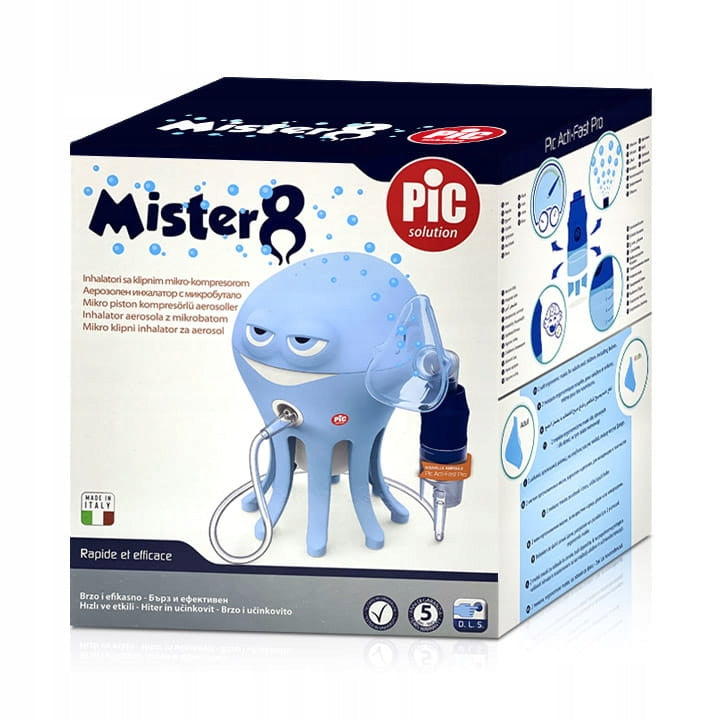 PIC Micropiston inhaler Mister 8 Octopus