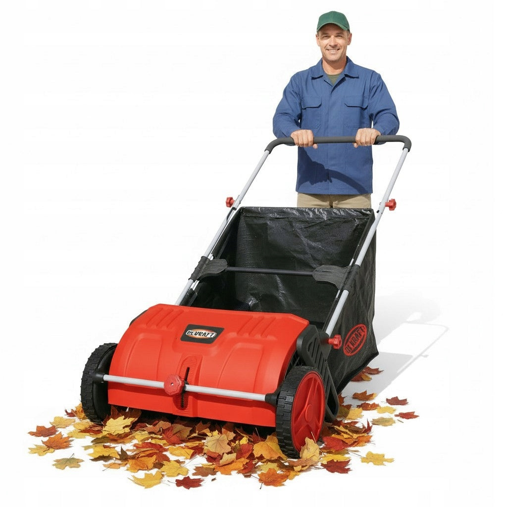 PICKER HAND SWEEPER FOR GRASS LEAVES FROM PAVEMENT CUBE DEKRAFT