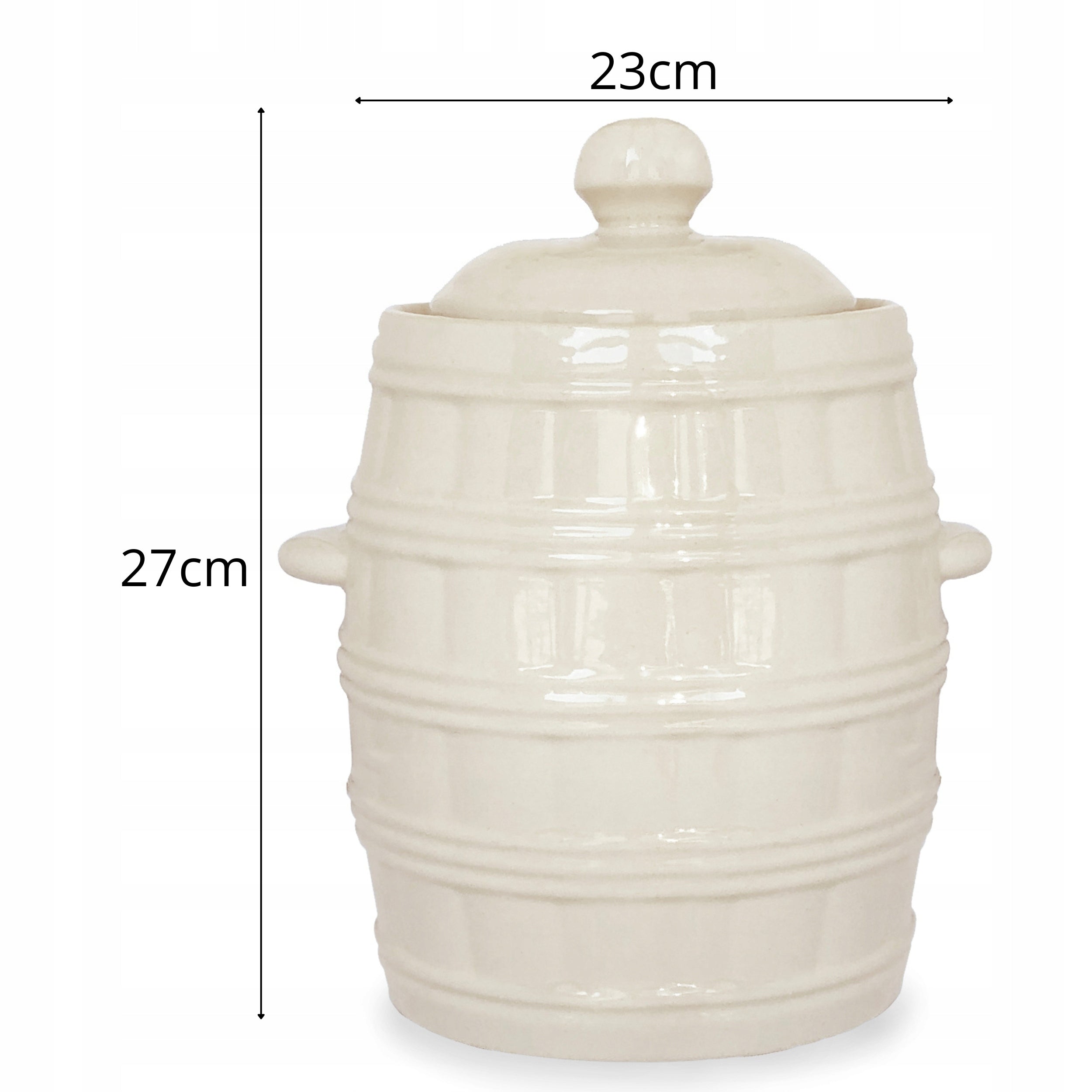 PICKLING BARREL CUCUMBERS CABBAGE VEGETABLES HERMETIC POT STONEWARE 5L Brand no brand