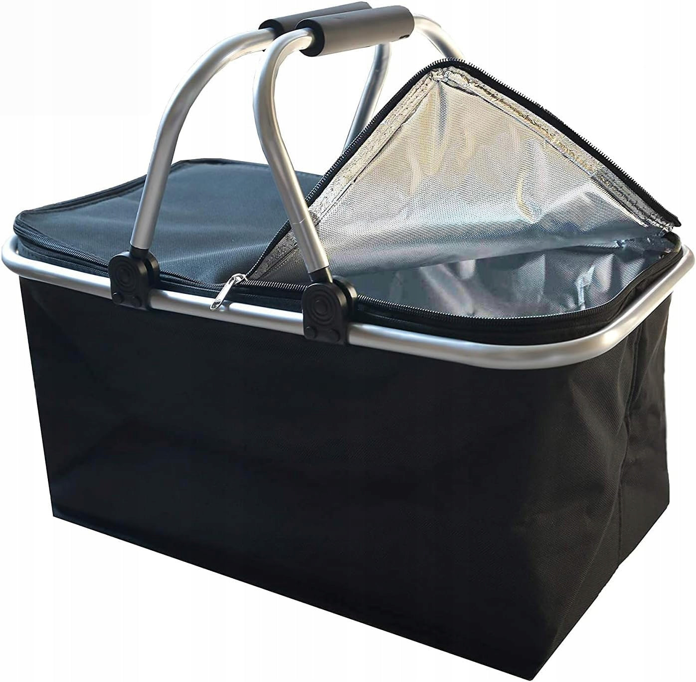 PICNIC BASKET FOLDING THERMAL HIKING INSULATION SHOPPING BASKET Packaging status original