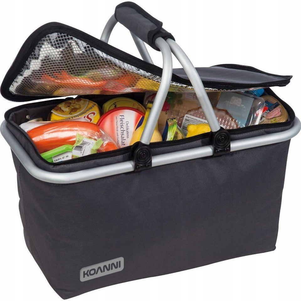 PICNIC BASKET FOLDING THERMAL HIKING INSULATION SHOPPING BASKET