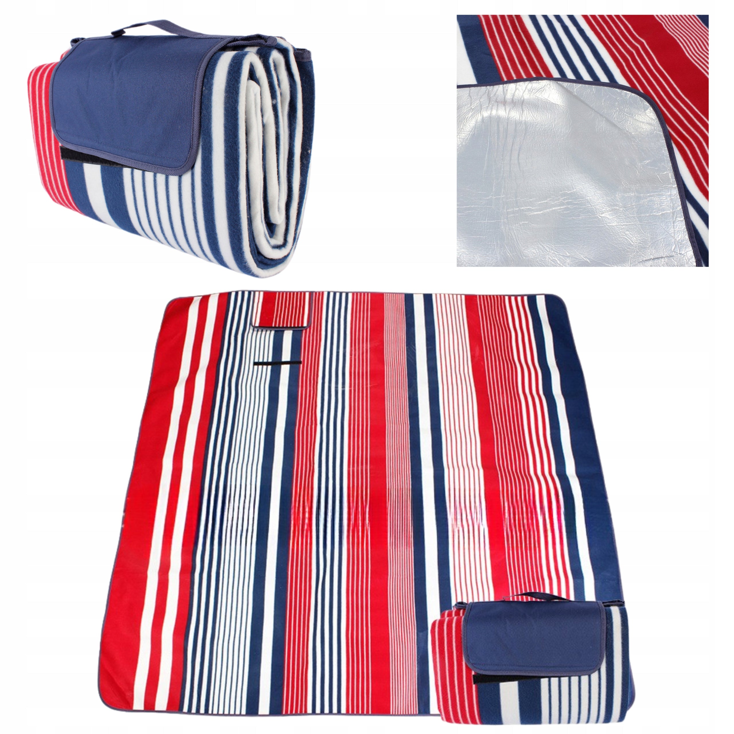 PICNIC BLANKET 200x200 XXL BEACH HIKING MAT WATERPROOF INSULATION Manufacturer code 5907006042834