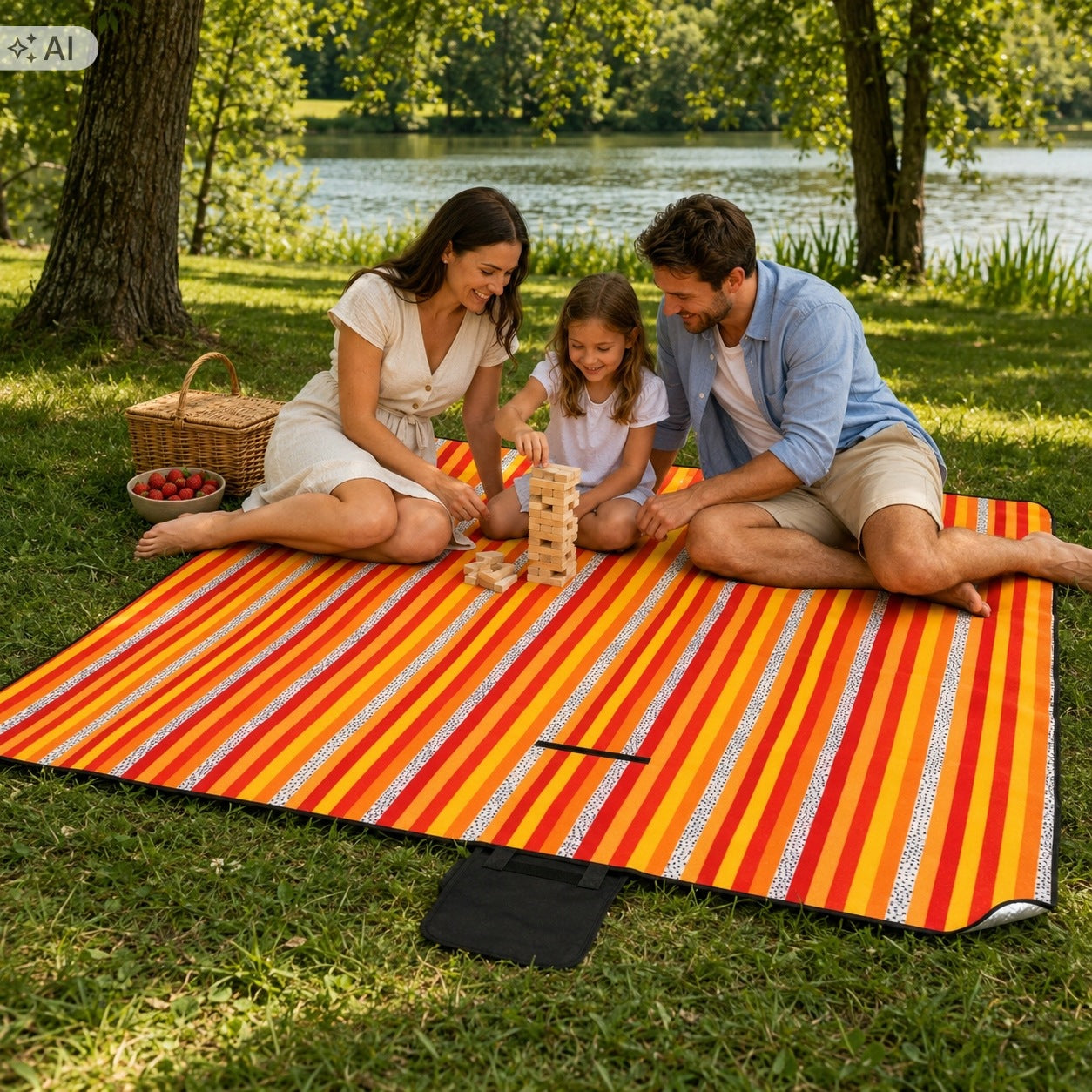 PICNIC BLANKET soft BEACH MAT waterproof folding with INSULATION 150x200cm Manufacturer code 5903313449069