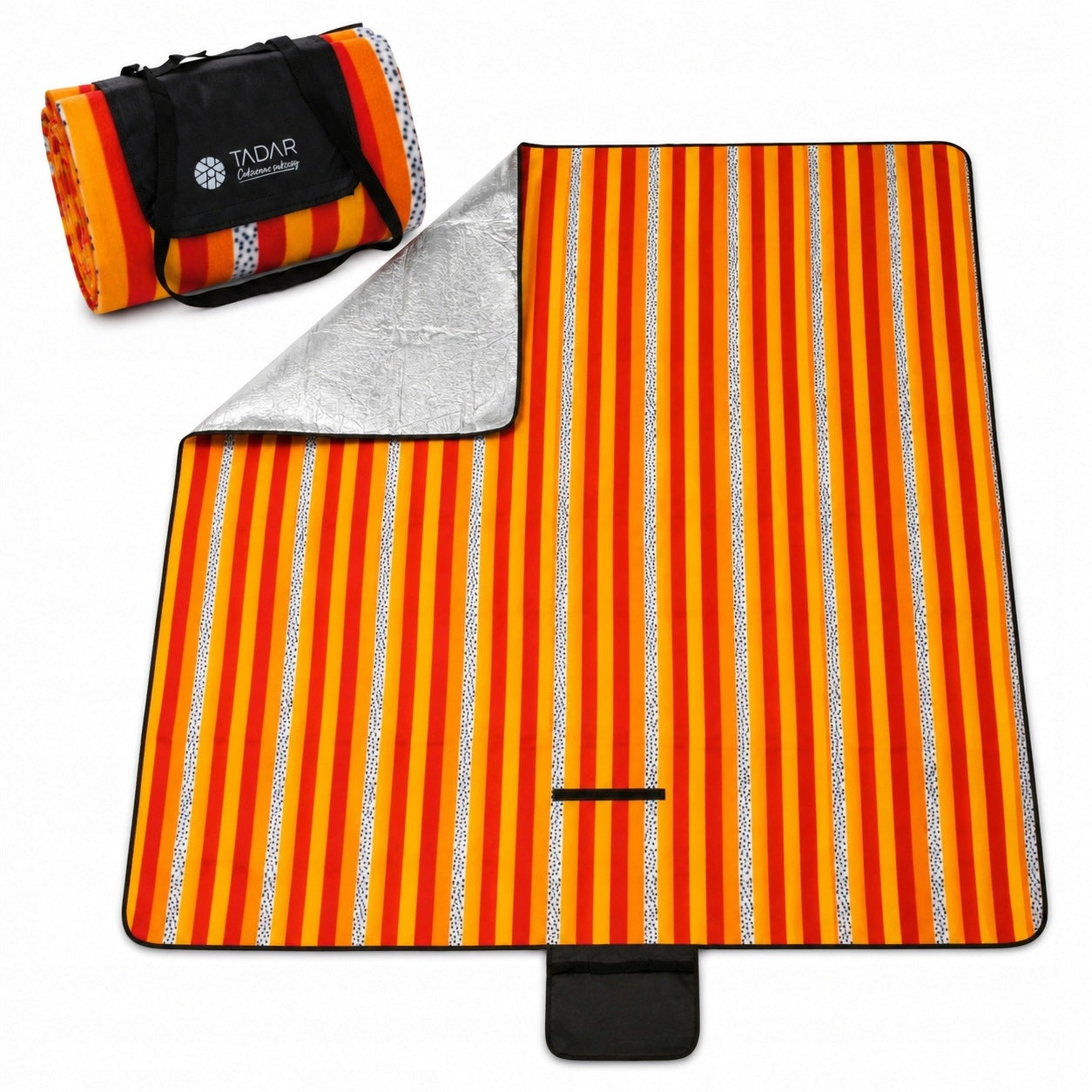 PICNIC BLANKET soft BEACH MAT waterproof folding with INSULATION 150x200cm