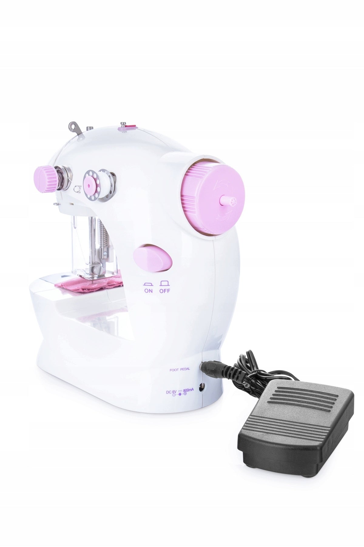 PICOLLO DESIGNER EDUCATIONAL TOY SEWING MACHINE CHILDREN WHITE Packaging status original