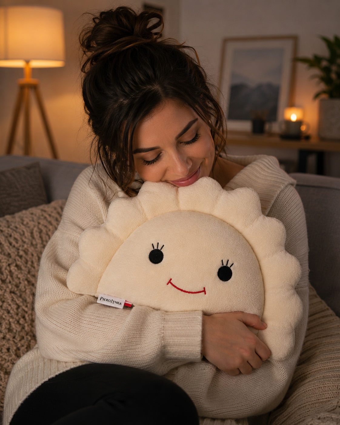 PIEROŻYNKA Plush Toy Hugging Plush Dumpling XXL Poland 40x29 cm Manufacturer code PIEROŻYNKA