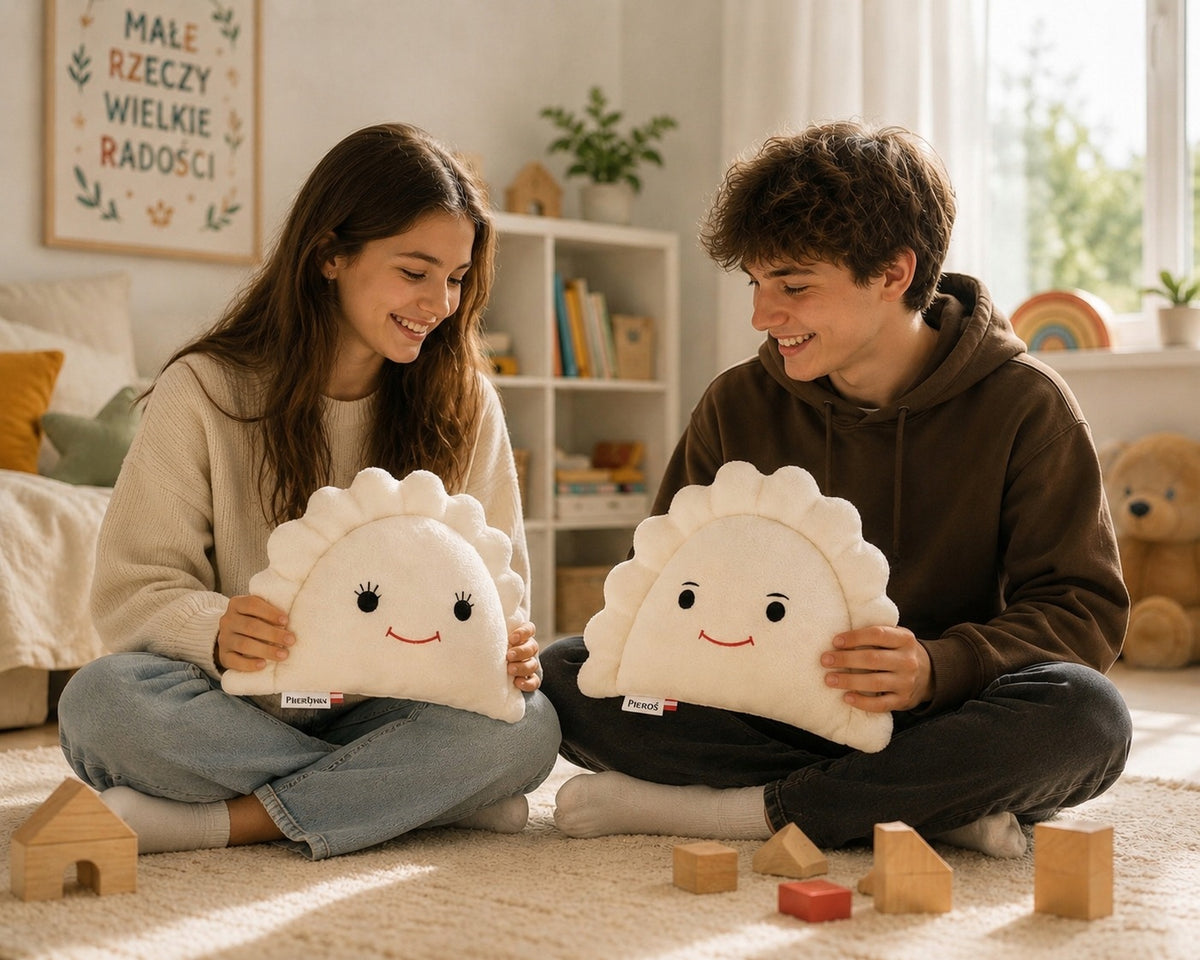 PIEROŻYNKA Plush Toy Hugging Plush Dumpling XXL Poland 40x29 cm Packaging status original