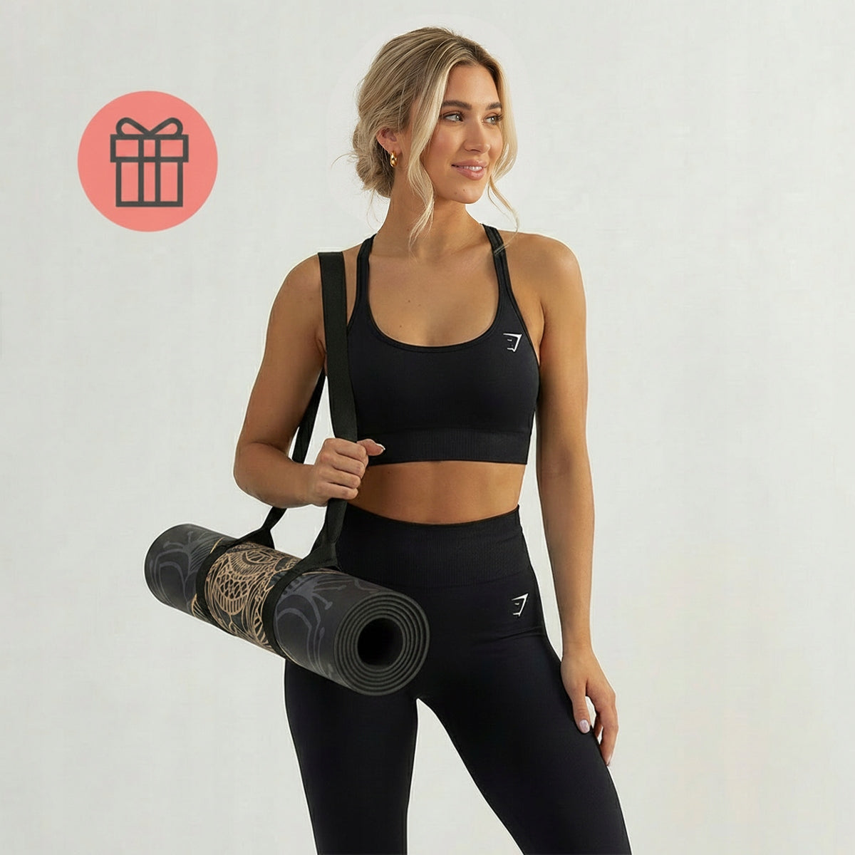 PILATES EXERCISE YOGA MAT SUEDE NON-SLIP STABLE SOFT Packaging status original