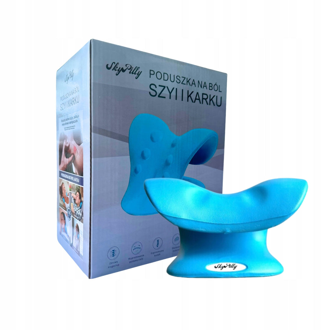 PILLOW FOR BACK NECK PAIN STRETCHING BRAND SKYPILLY Brand no brand