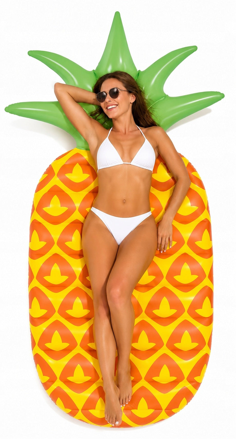 PINEAPPLE LARGE MATTRESS PUMPED FOR SWIMMING CIRCLE TO THE BEACH SWIMMING POOL FOR WATER 176