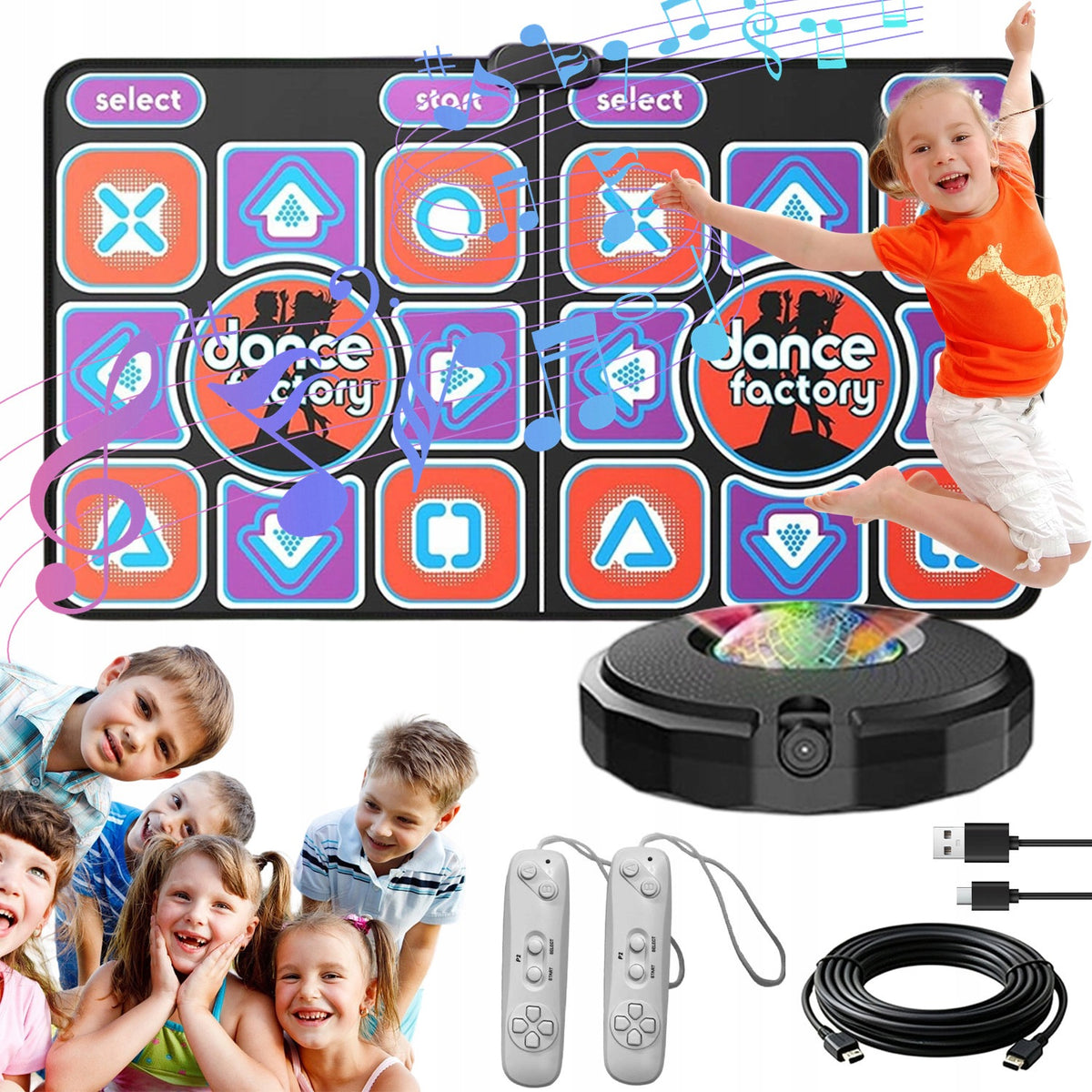 PINK DANCING MAT 165×93CM QUAD-CORE CHIP MULTIPLE CAREER MODES