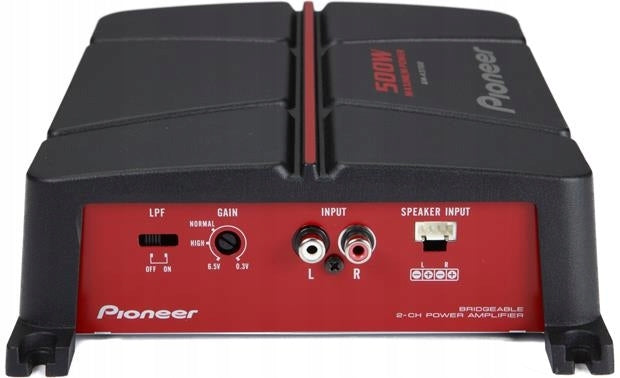 PIONEER GM-A3702 2-CHANNEL AMPLIFIER 500W PRICE Brand Pioneer