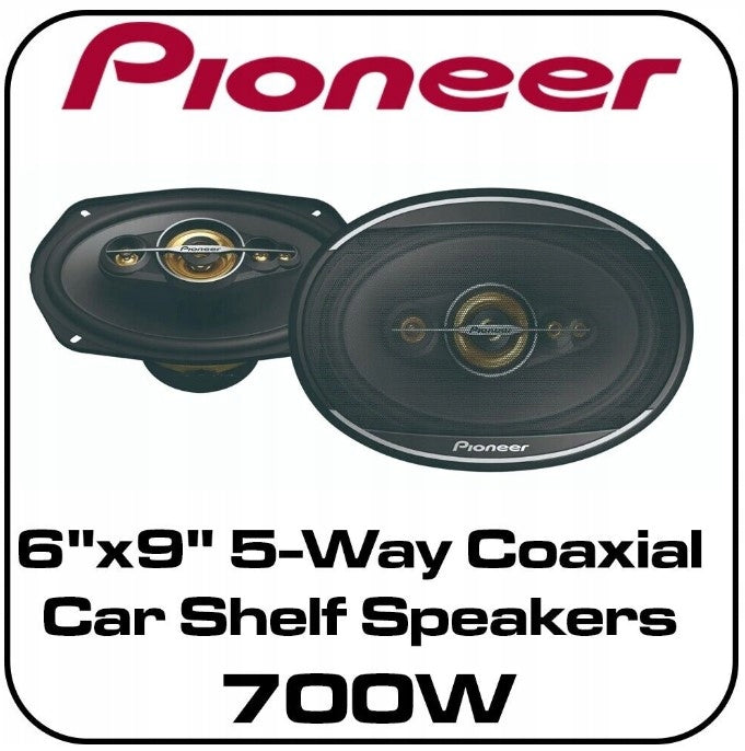 PIONEER TS-A6991F 5-WAY SPEAKERS 6x9" 700W!!LOWEST PRICE!! Manufacturer Pioneer