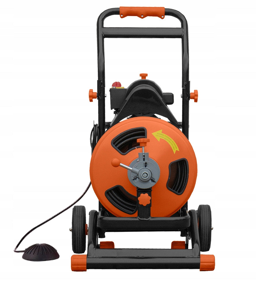 PIPE CLEANING MACHINE ELECTRIC SEWER SPIRAL METCOR Brand Metcor