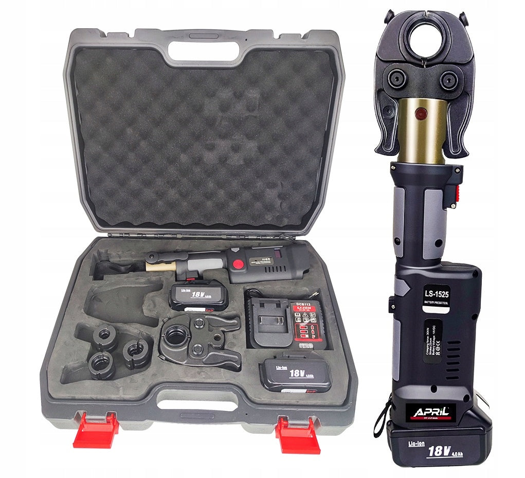 PIPE CRIMPER CORDLESS HYDRAULIC PRESS 18V ELECTRIC CLAMP
