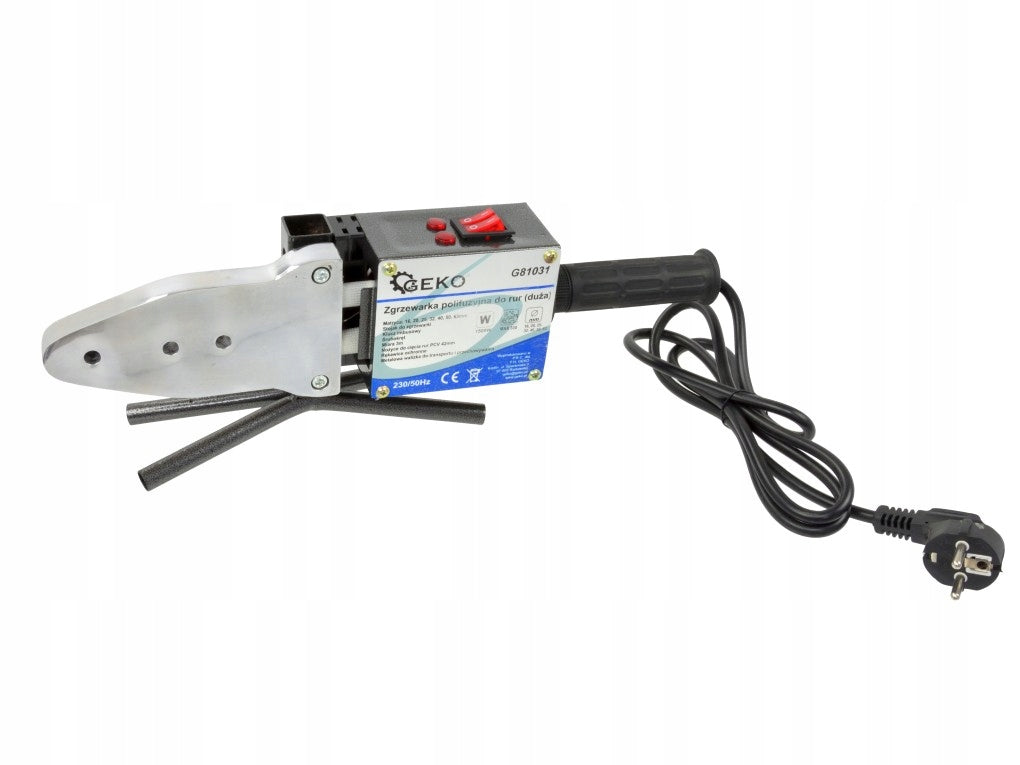 PIPE WELDING MACHINE 1500W 7 DIES 16-63mm Minimum working diameter 16 mm