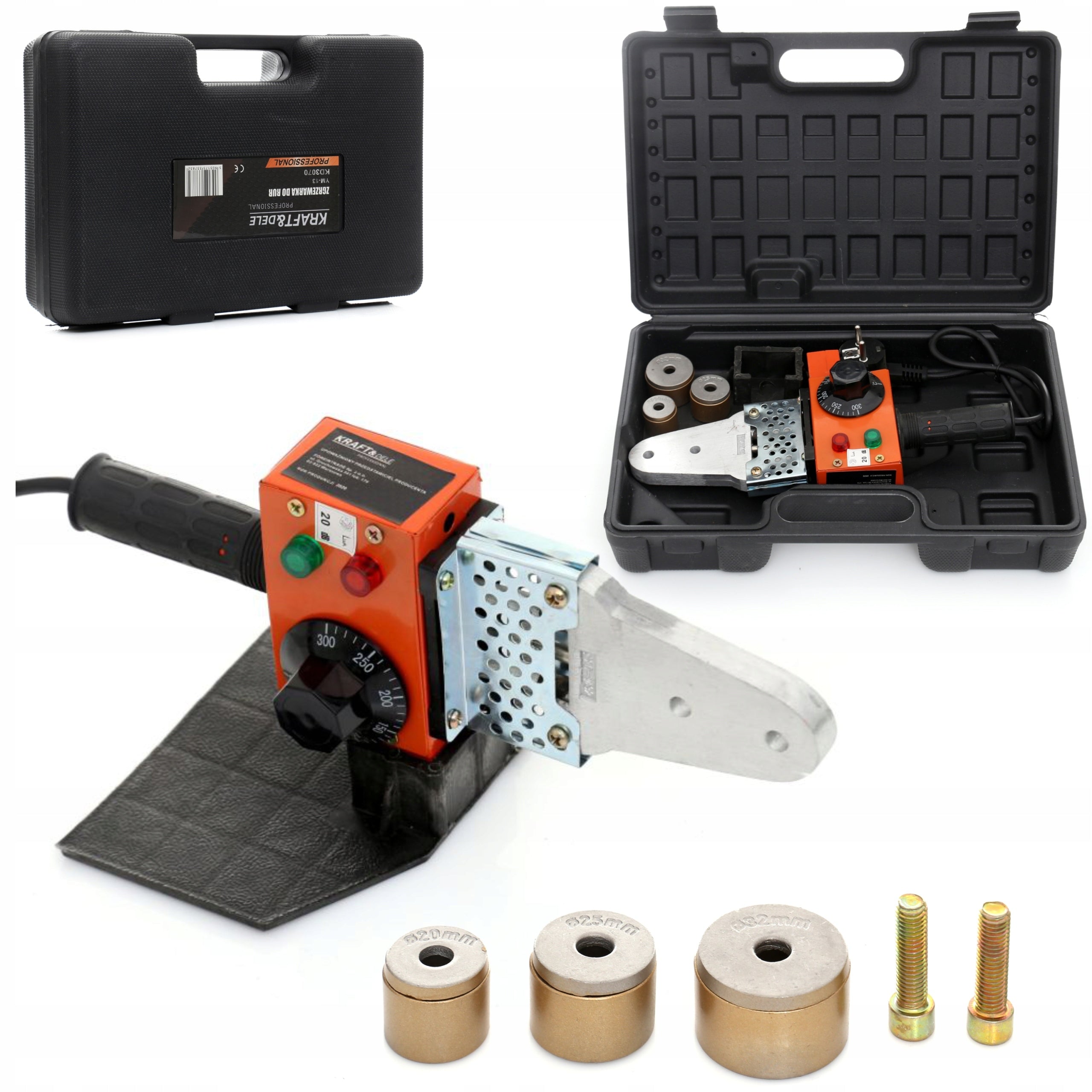 PIPE WELDING MACHINE PP 1200W + STONES