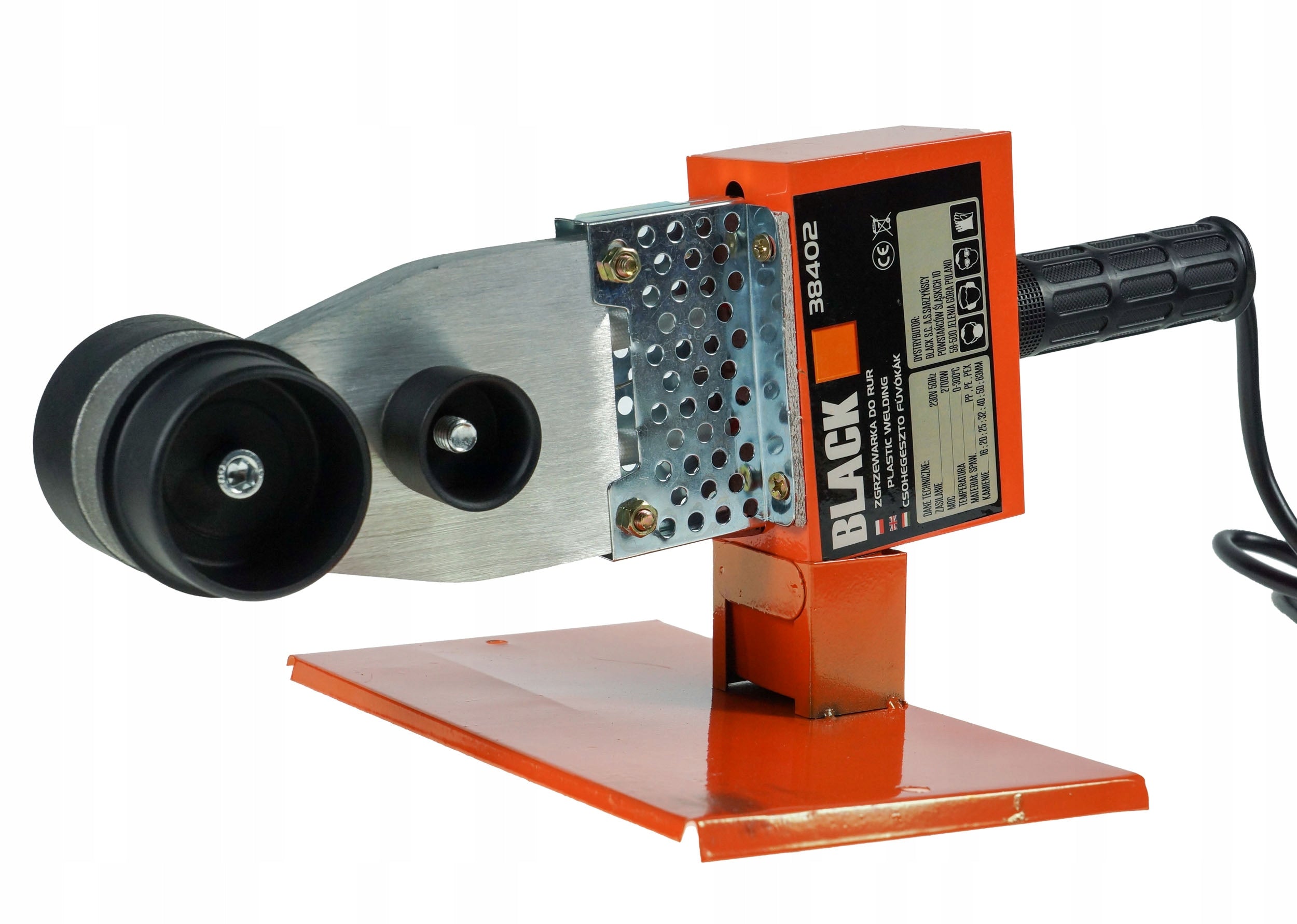 PIPE WELDING MACHINE STRONG PP PVC 7 DIES 16-63 BLACK Brand Black