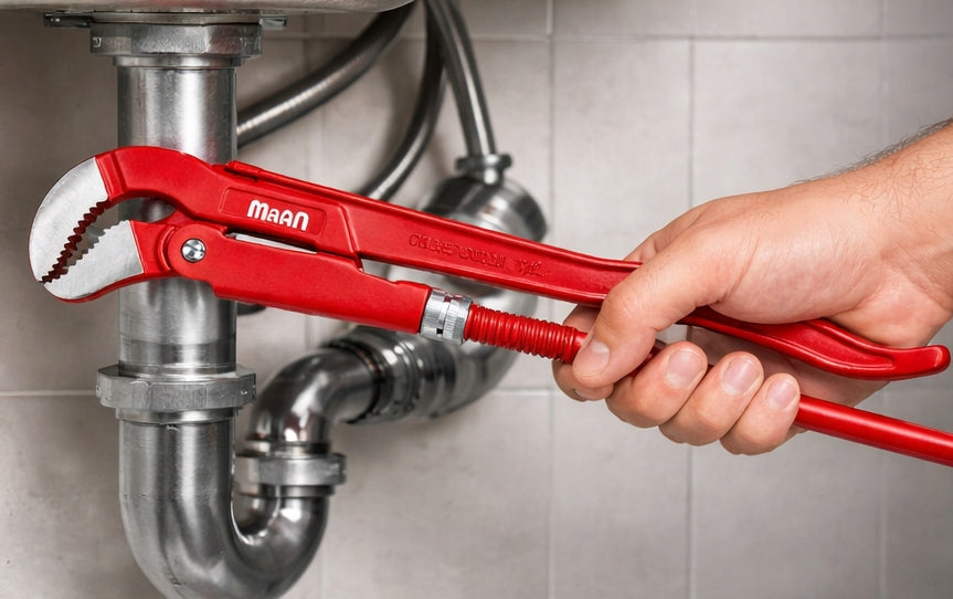 PIPE WRENCH TYPE S ADJUSTABLE 2" SIMILAR TO FROG FRENCHMAN 550 mm CrV Manufacturer code 0860