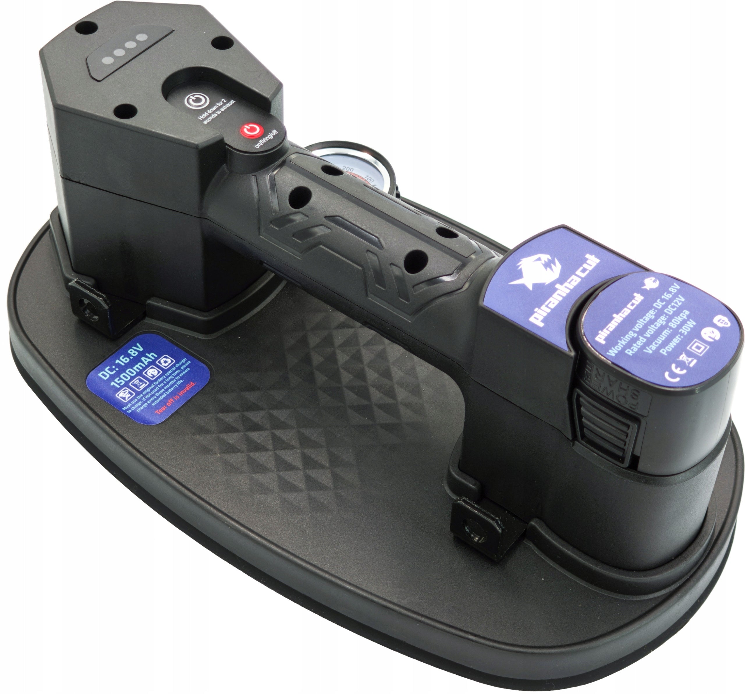 PIRANHACUT VACUUM SUCTION CUP AKU. 16,8V Packaging status original
