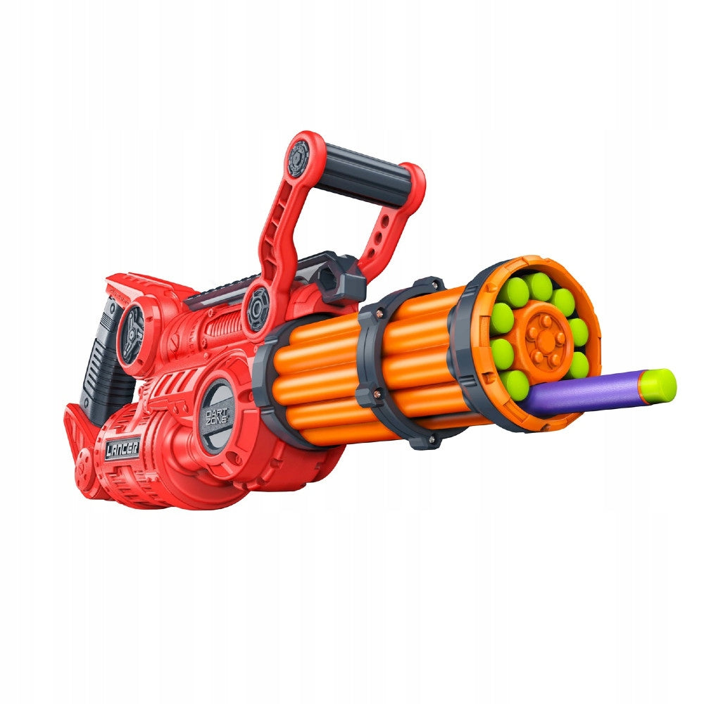 PISTOL DART ZONE SET NITROSHOT MINIGUN LANCER MEGA SET OF ACCESSORIES Manufacturer code ZESTAW PISTOLET I DODATKI DO NERF