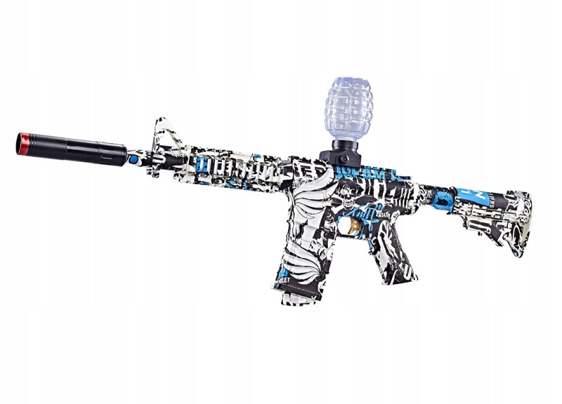 PISTOL RIFLE LARGE ELECTRIC FOR GEL BALLS AUTOMATIC LARGE SET 75 CM EAN (GTIN) 5905476104748