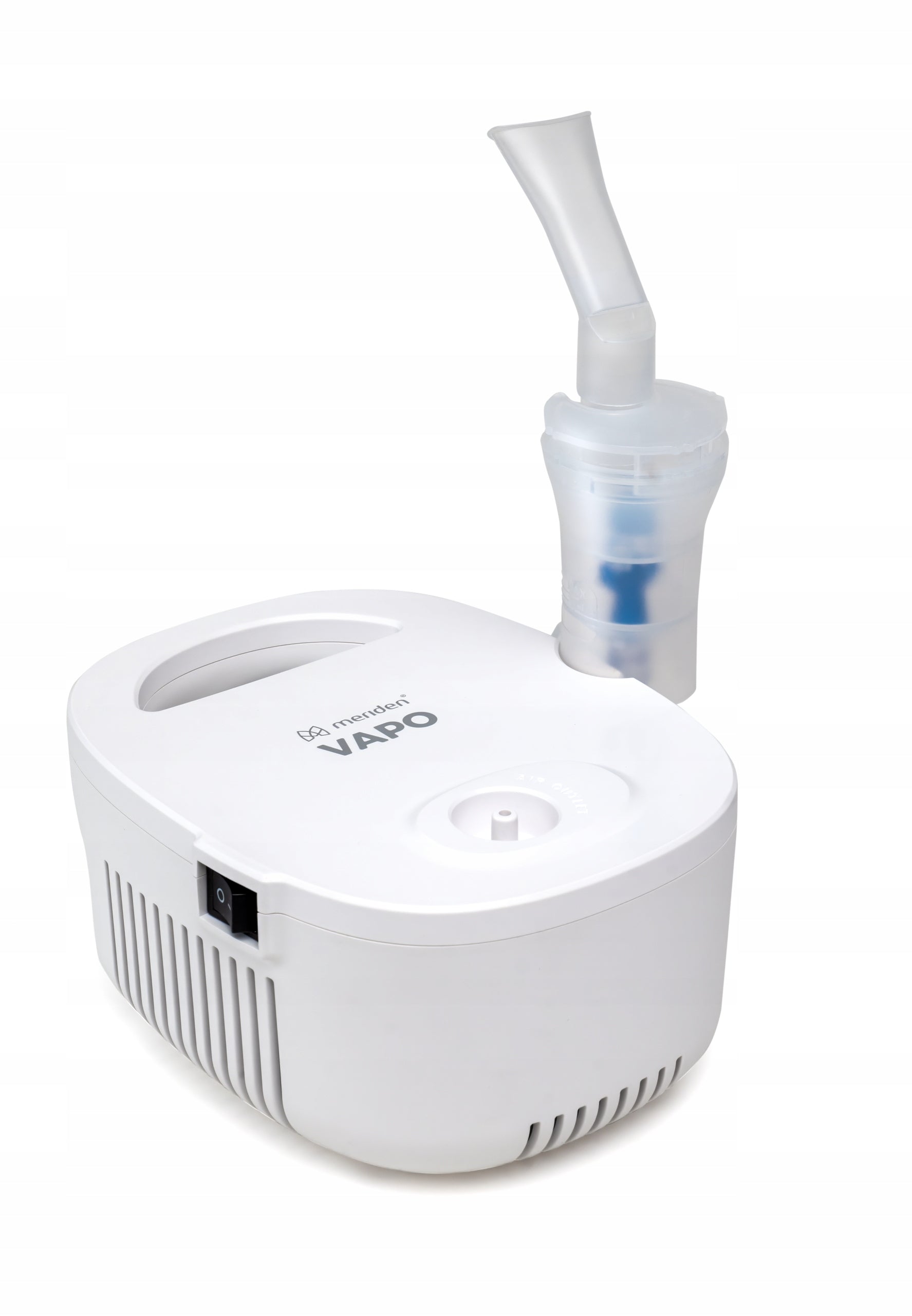 PISTON NEBULISER INHALER FOR ADULT CHILDREN Large set Meriden VAPO Manufacturer code 6970979571440