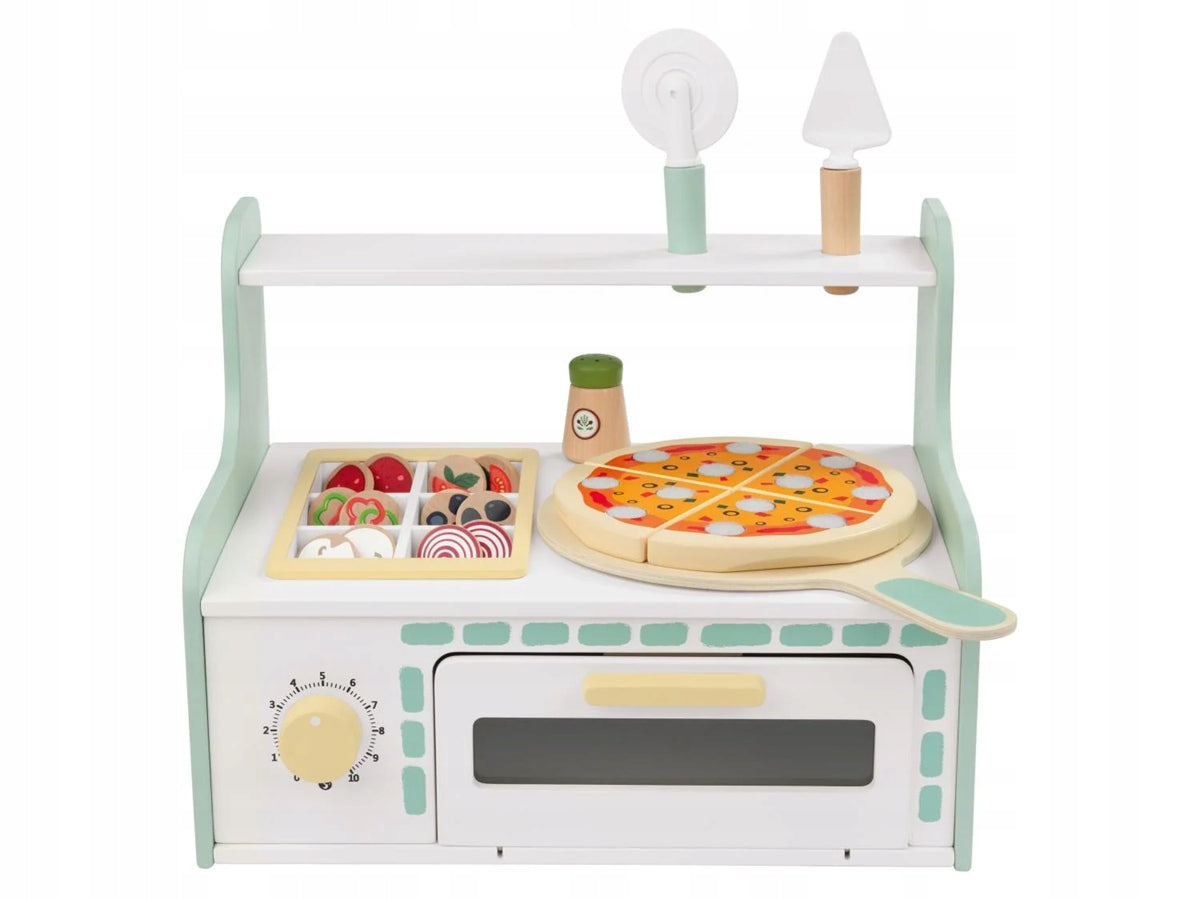 PIZZERIA WOODEN PIZZA OVEN FOR CHILDREN LUPILU