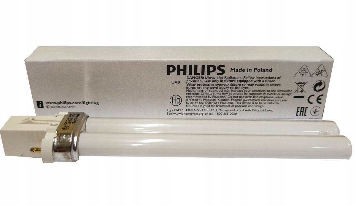 PL-S 9W/01 2p UVB 311nm for psoriasis, vitiligo,
