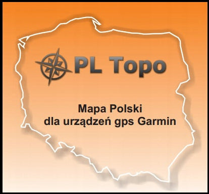 PL TOPO TOPOGRAPHIC TOURIST MAP FOR GARMIN microSD/SD card