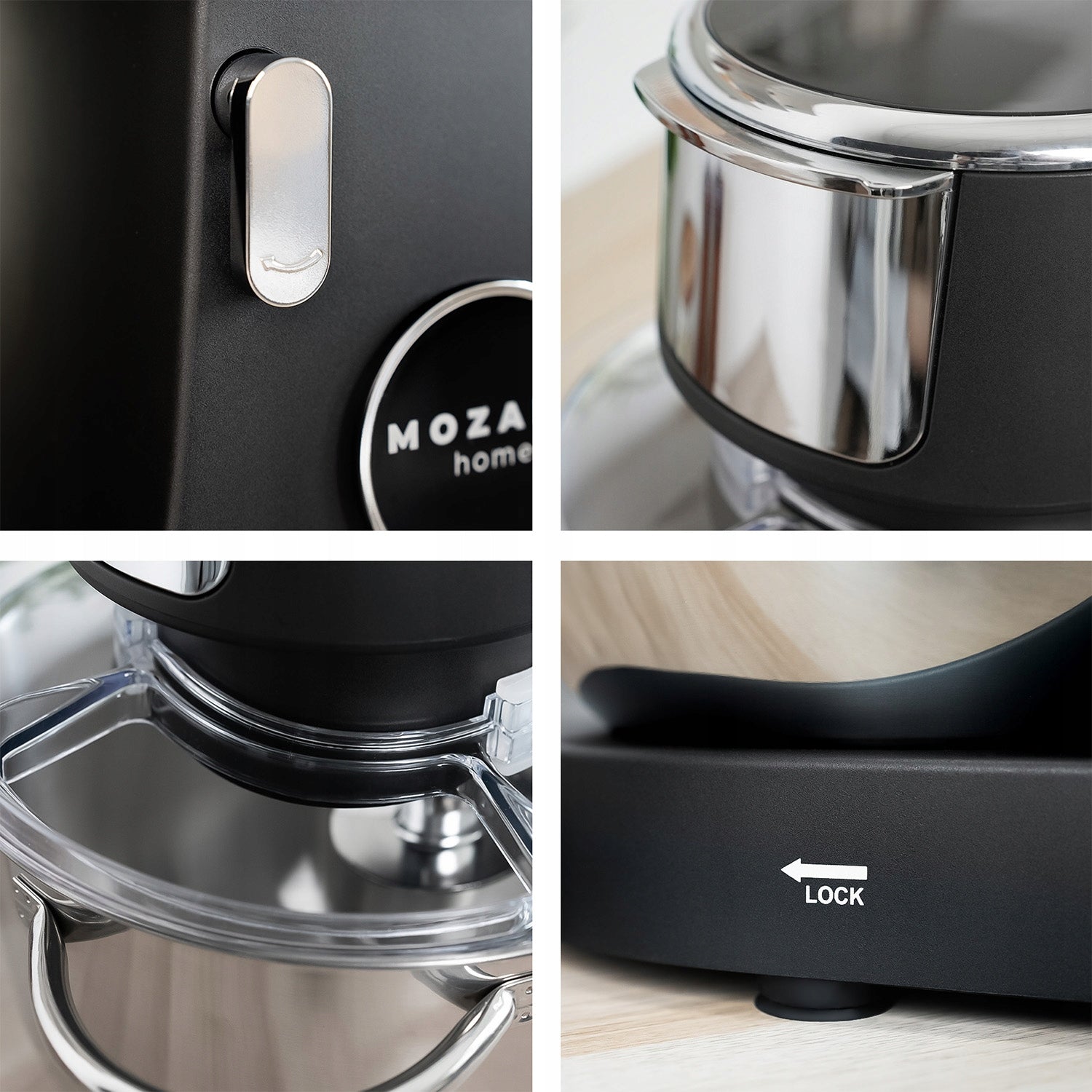 PLANETARY FOOD PROCESSOR MIXER HEATED BOWL 6,2L STRONG +FREEBIE Power rating 2300 W