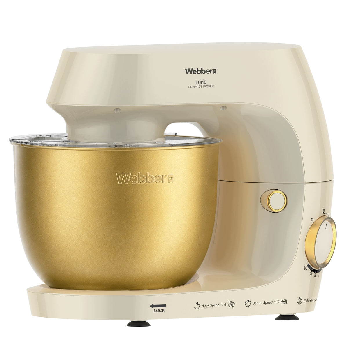 PLANETARY FOOD PROCESSOR WEBBER SM14 MIXER 1500W BOWL 5 L MULTIFUNCTIONAL Packaging status original