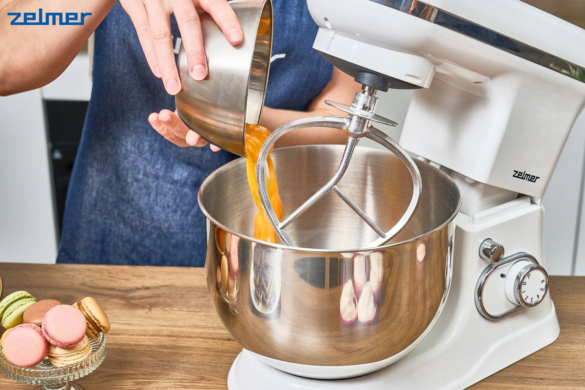 PLANETARY FOOD PROCESSOR ZELMER MULTIFUNCTION MIXER 3 MIXERS 5L 1200W Manufacturer code Robot kuchenny ze stali nierdzewnej Zelmer