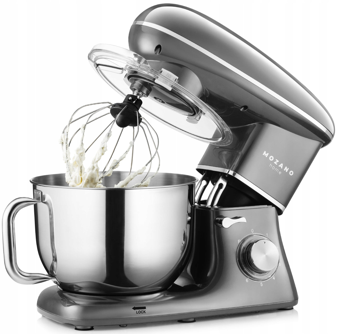 PLANETARY ROBOT KITCHEN MIXER 3 MIXER BOWL 6.2L POWERFUL Operating modes pulsating