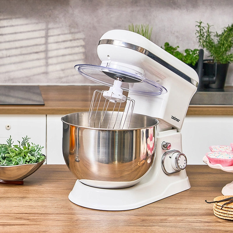 PLANETARY ROBOT ZELMER 1200W STEEL BOWL 5L Operating modes pulsating