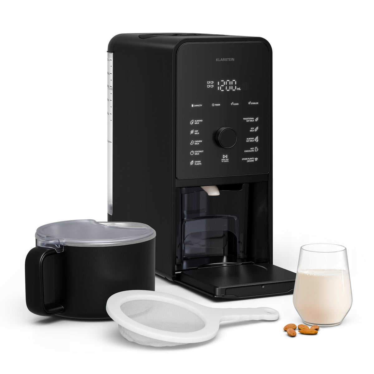 PLANT WALNUT MILK MACHINE 1200W/400W 1,2L TOUCH PANEL