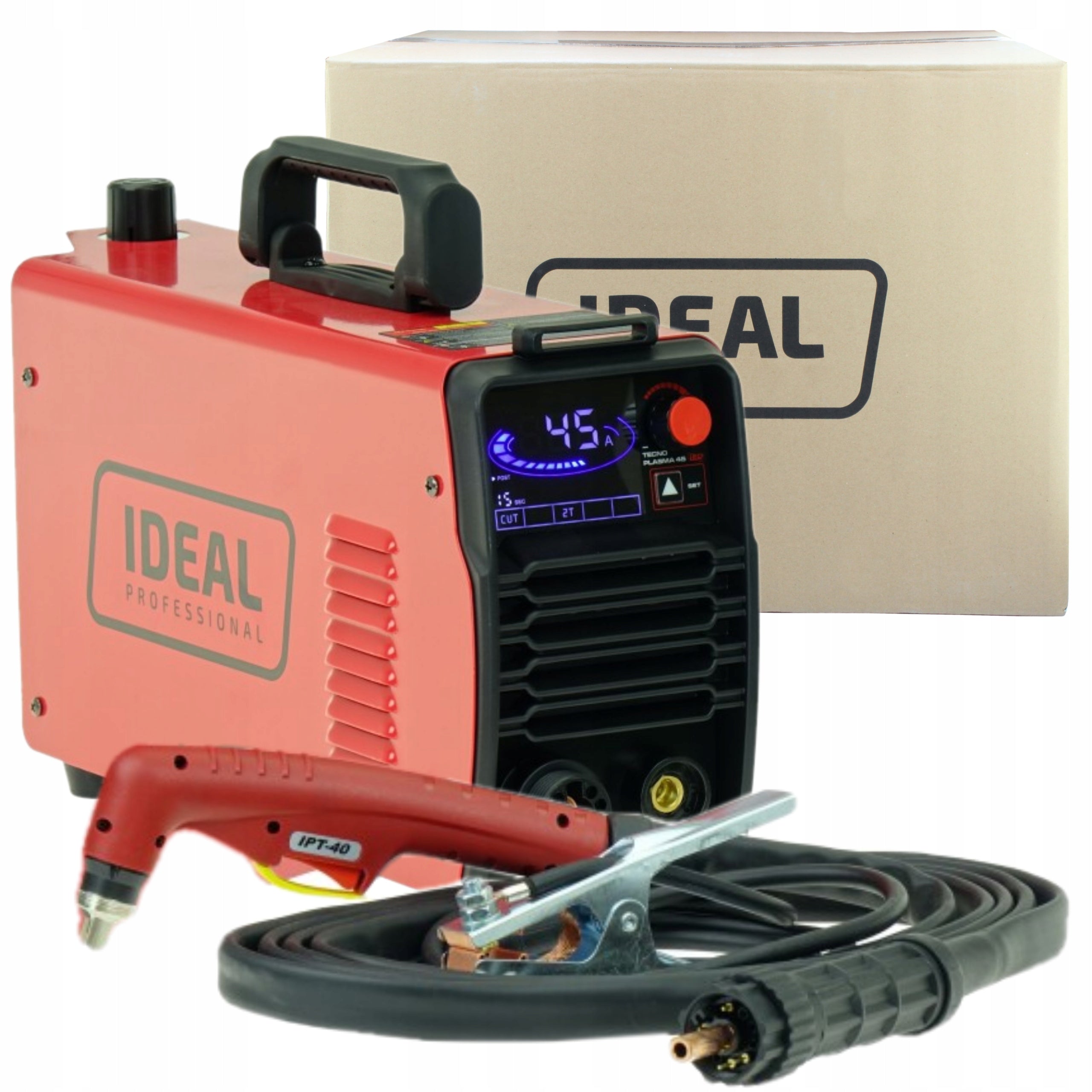 PLASMA CUTTER CUTTING UP TO 18MM TECNO PLASMA 45 LED IDEAL