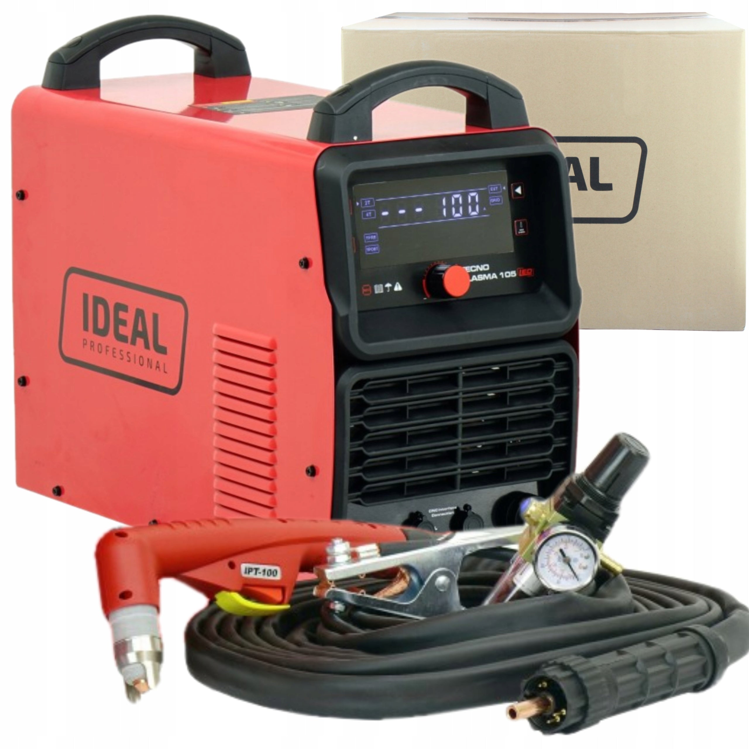 PLASMA CUTTER for 50mm TECNO PLASMA 105 LED IGBT IDEAL