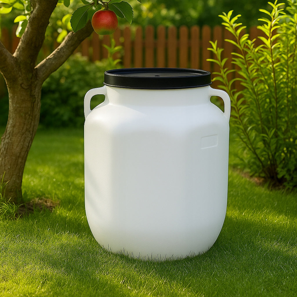 PLASTIC BARREL 20L FOR PICKLING CABBAGE FOR WATER RAINWATER CAP ATTESTATION Manufacturer code 5905155016652