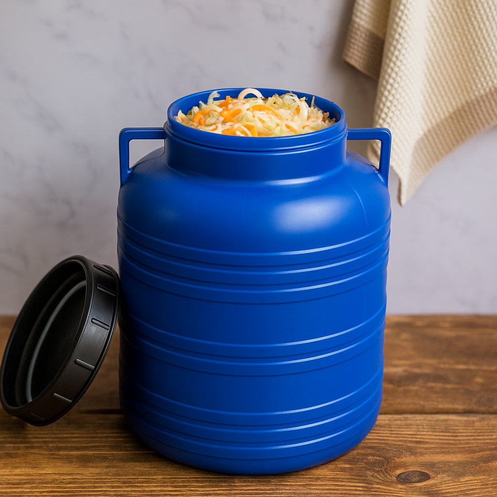 PLASTIC BARREL 60L FOR PICKLING CABBAGE FOR WATER RAINWATER CAP ATTESTATION Manufacturer code 9655