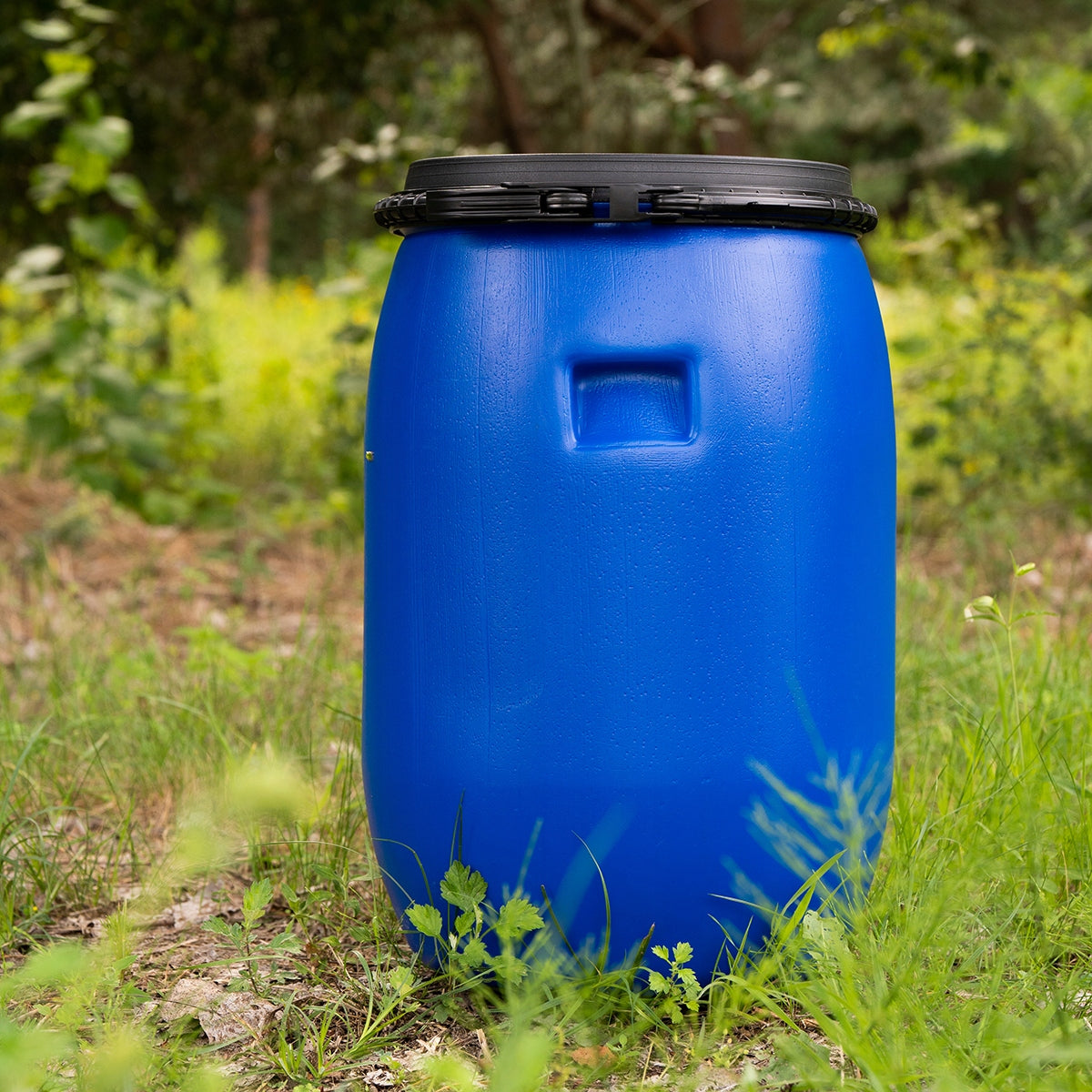 PLASTIC BARREL WITH RAINWATER CLAMP FOR SAUERKRAUT PICKLING 60L SOLID Manufacturer code BECZKA DO KISZENIA KAPUSTY NA DESZCZÓWKĘ 60L