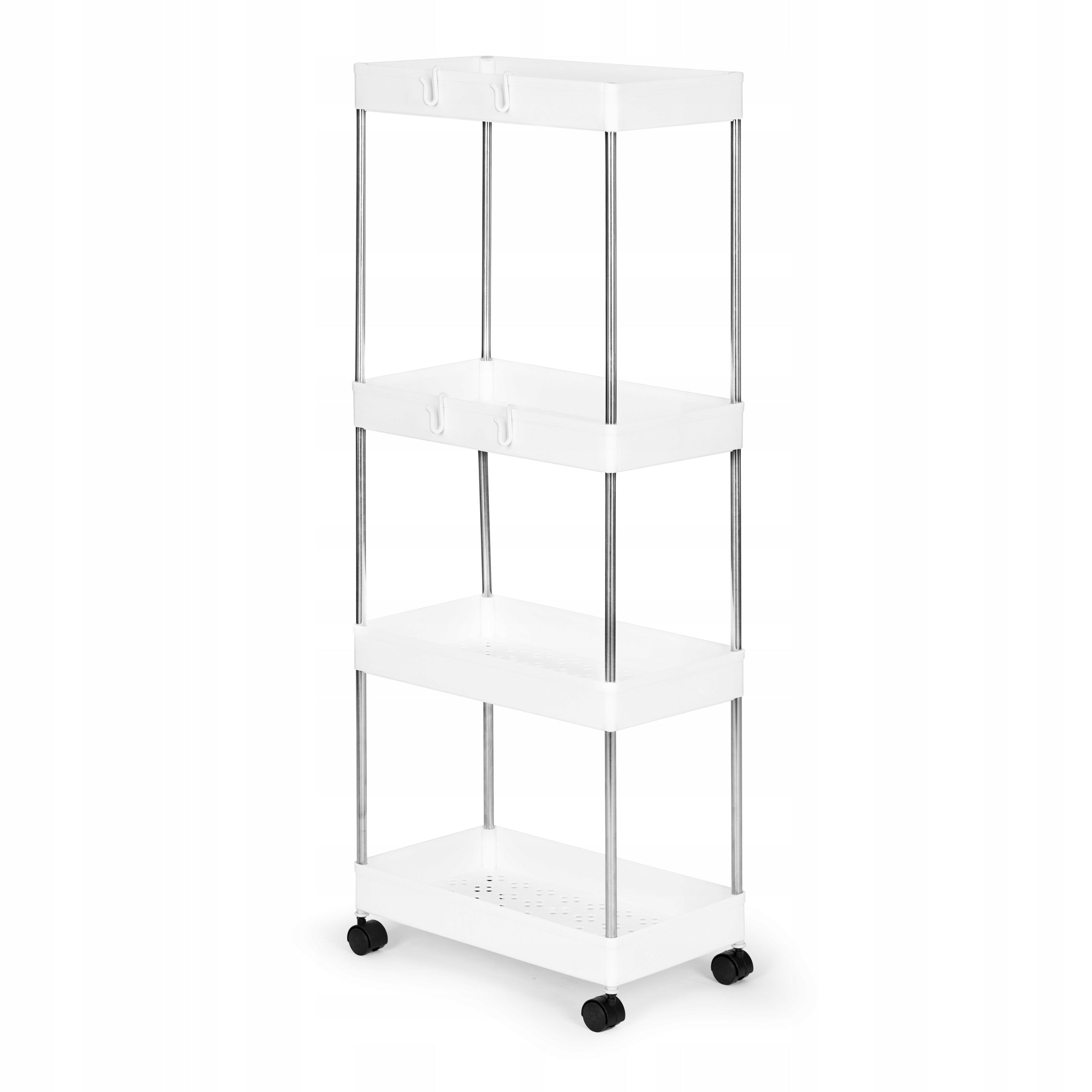 PLASTIC RACK BATHROOM RACK WITH 4 SHELVES CIRCLE Manufacturer code PJJCBS101-04