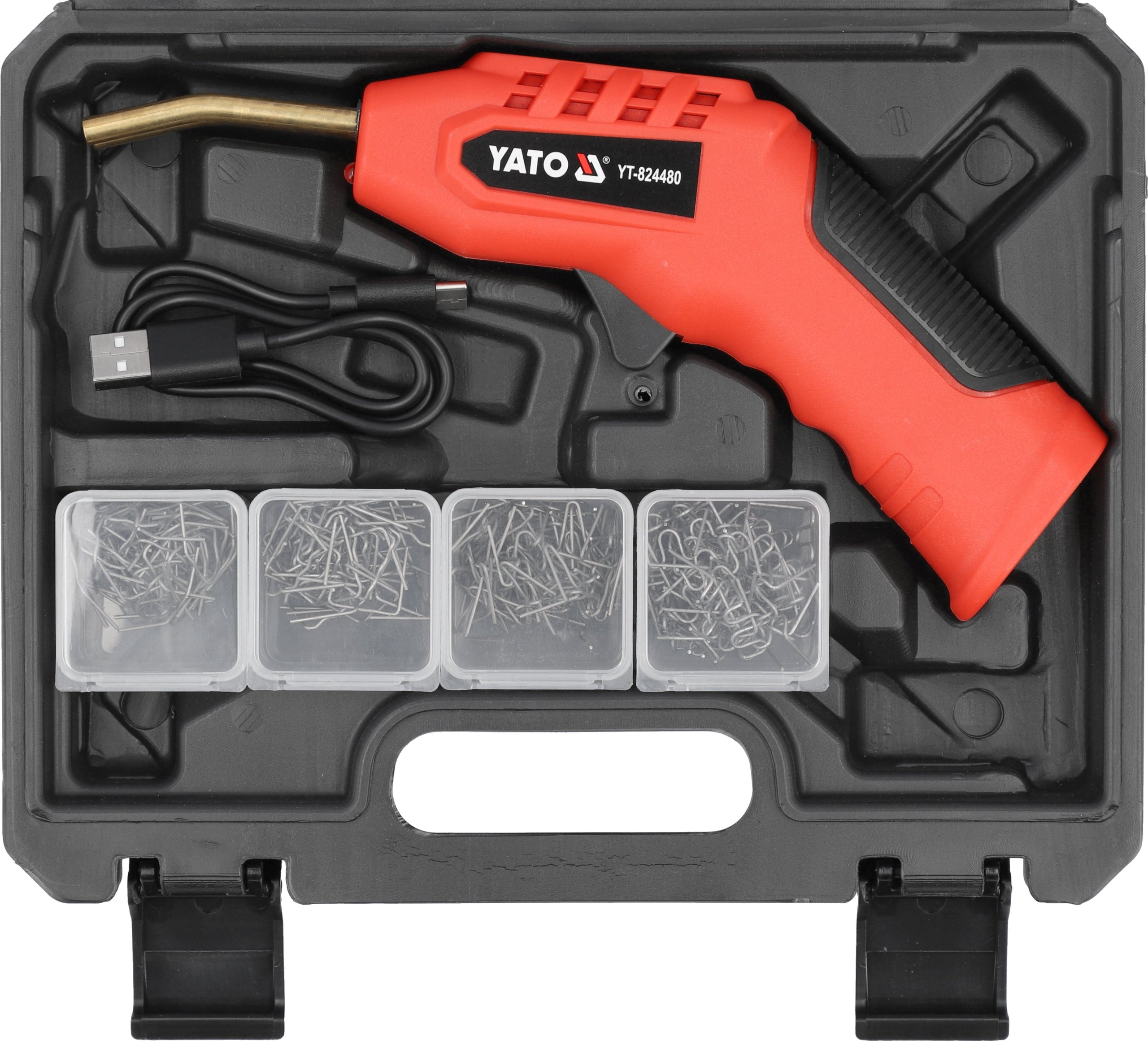 PLASTIC WELDING MACHINE YATO WIRELESS 40W 600°C 3,7V 2Ah 3 OPERATING MODES Manufacturer code YATO_YT-824480