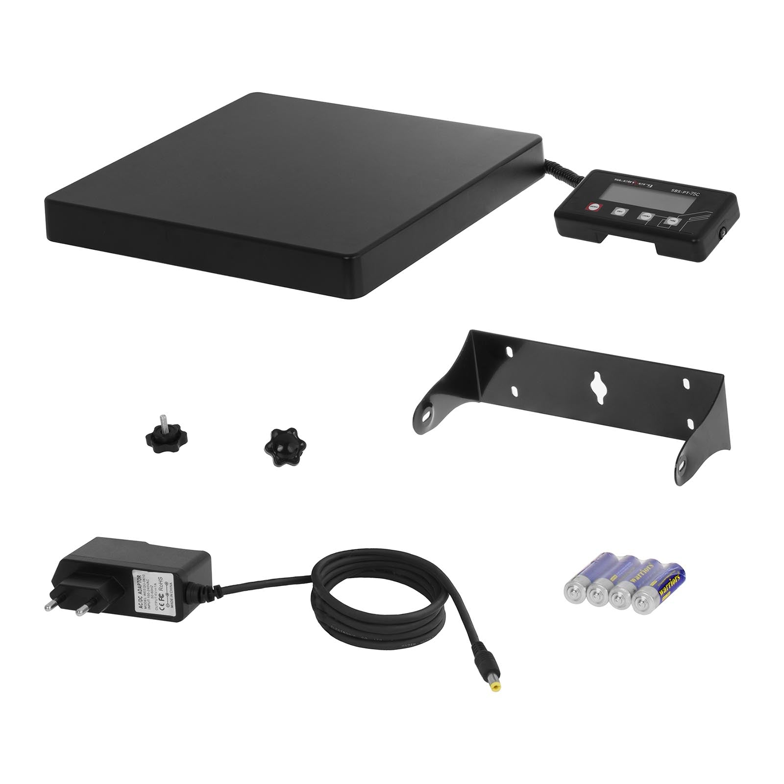 PLATFORM PACKAGE SCALE Steinberg 75 kg 10 g LCD Terminal 40x40 cm Scale type platform