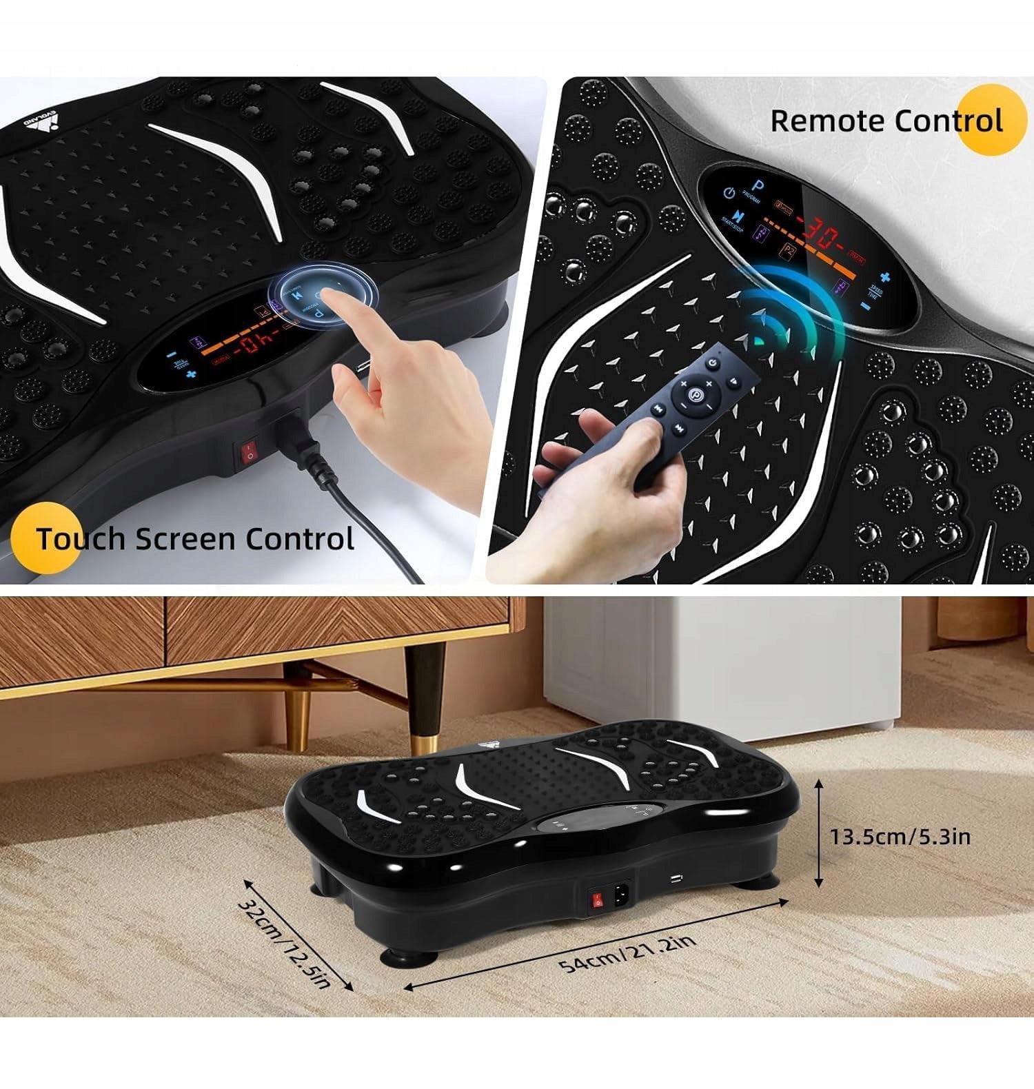 PLATFORM VIBRATING MASSAGER EXERCISE TRAINING FULL BODY VIBRATION PLATE Medical device no
