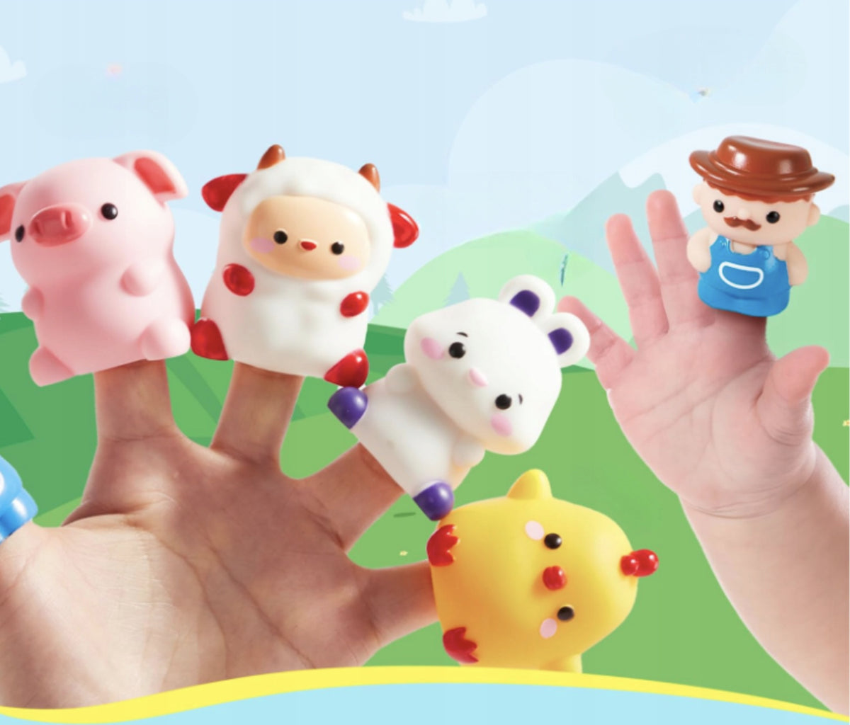PLAY-ACT Montessori Train Farm Sorter 9 Animals Learning to Count 1-3 Years Packaging status original