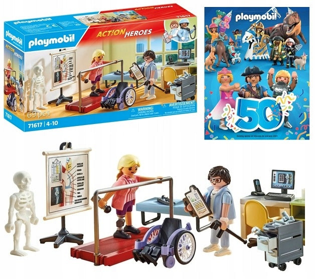 PLAYMOBIL 71617 Orthopedics Action Heroes Hospital Supplement