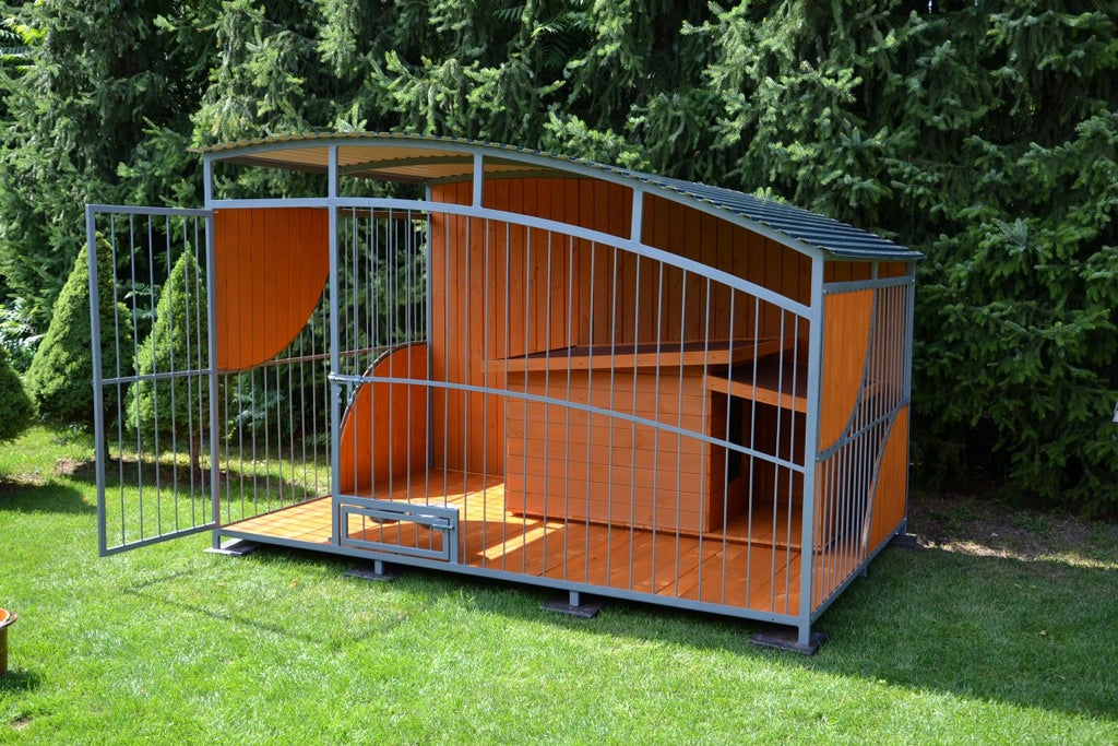 PLAYPEN BOXING DOG FARM Cage G-1 BUDA Assembly TRANSPORT 3x2a Packaging status original