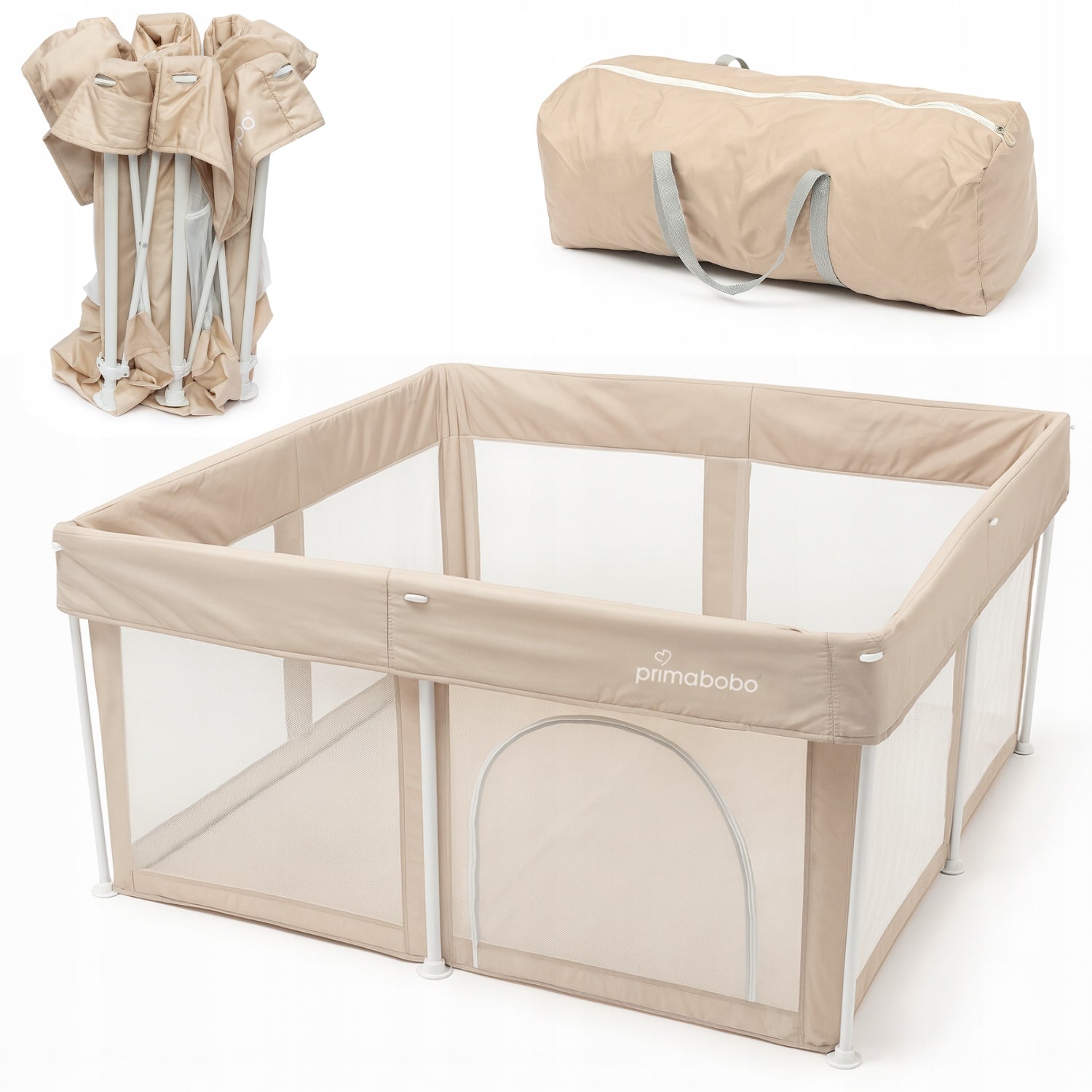 PLAYPEN FOR A CHILD FOLDED TOURIST HOME SQUARE TOYS 126X126CM Manufacturer code Playpen2024B